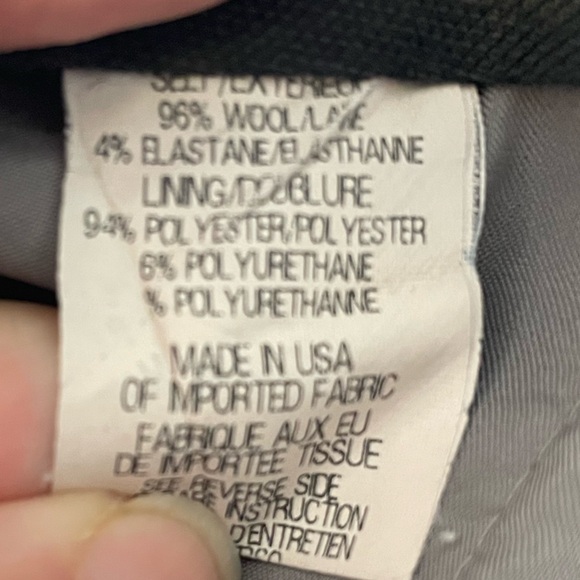 Theory testra 2B Talor pants size 0. Grey/green/taupe color - Picture 3 of 6